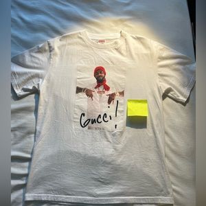 Supreme Gucci Mane Tee White Medium